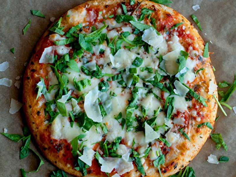 Glutan-free Cauliflower Pizza Crust