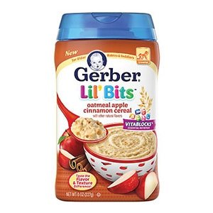 gerber lil bits oatmeal for baby