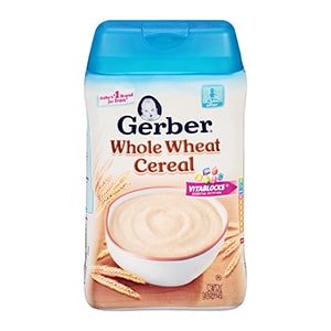 gerber oatmeal cereal for baby