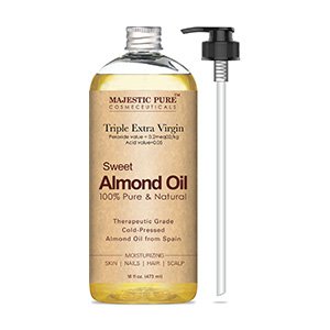 majestic pure sweet almond oil