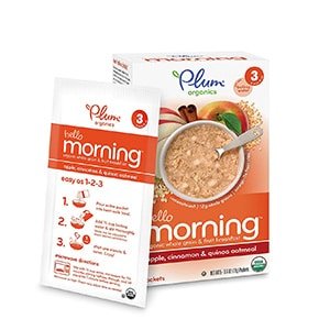 plum organic cereal for baby