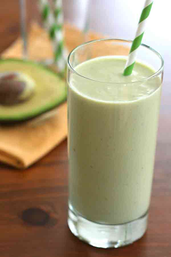 Avocado Green Tea Power Shake- Low Carb And Gluten-Free