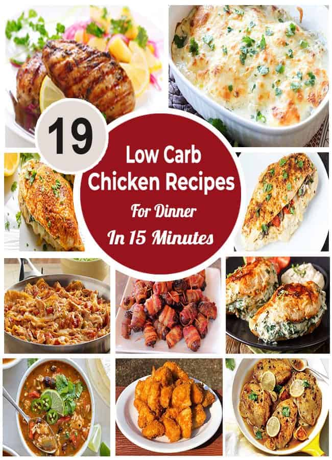 low carb chicken recipes